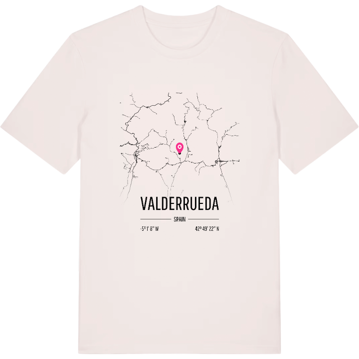 Valderrueda kort T-shirt – t-shirt fra PinShirt