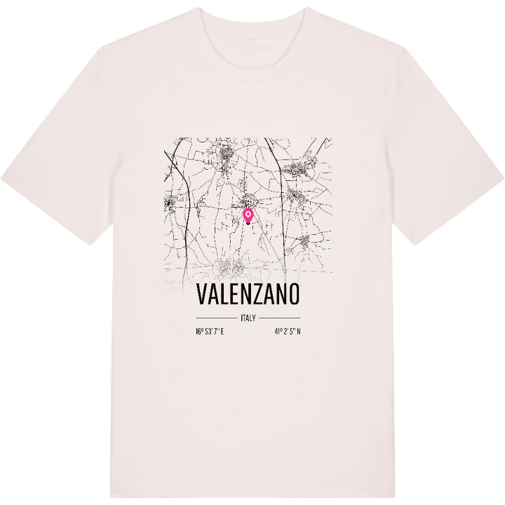 Valenzano kort T-shirt – t-shirt fra PinShirt
