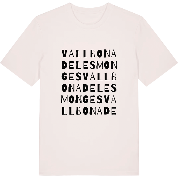 Vallbona de les Monges ordleg t-shirt – t-shirt fra PinShirt