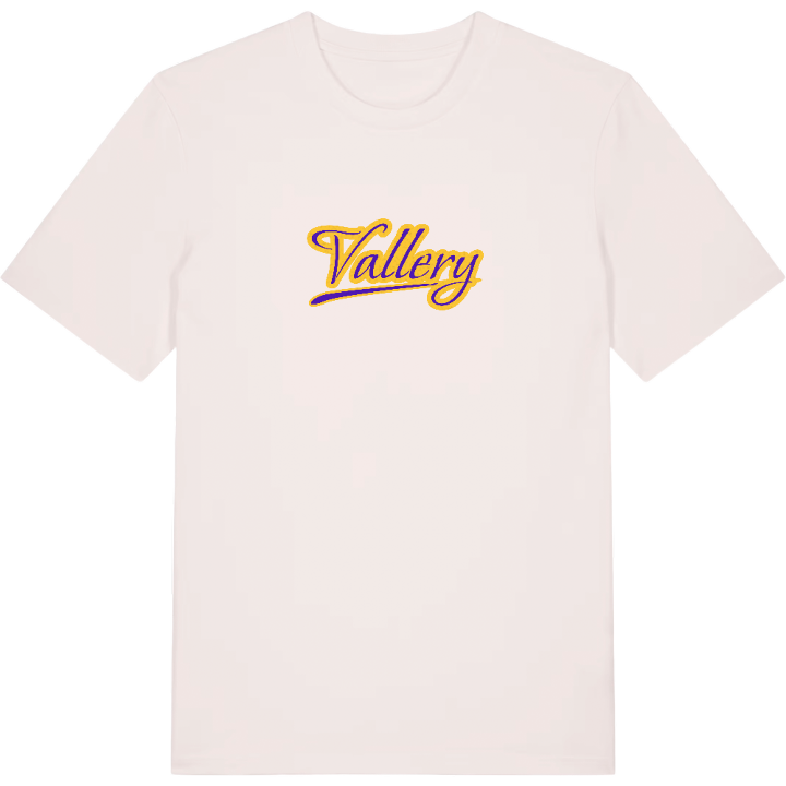 Vallery baseball T-shirt – t-shirt fra PinShirt