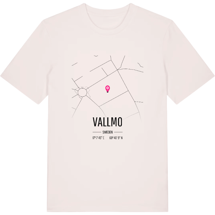Vallmo kort T-shirt – t-shirt fra PinShirt