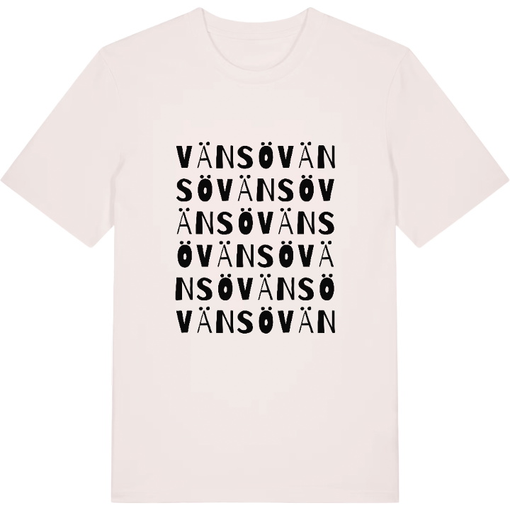 Vänsö ordleg T-shirt – t-shirt fra PinShirt