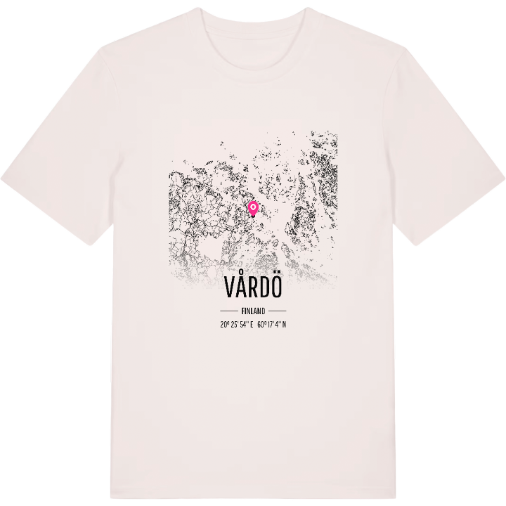 Vårdö kort T-shirt – t-shirt fra PinShirt
