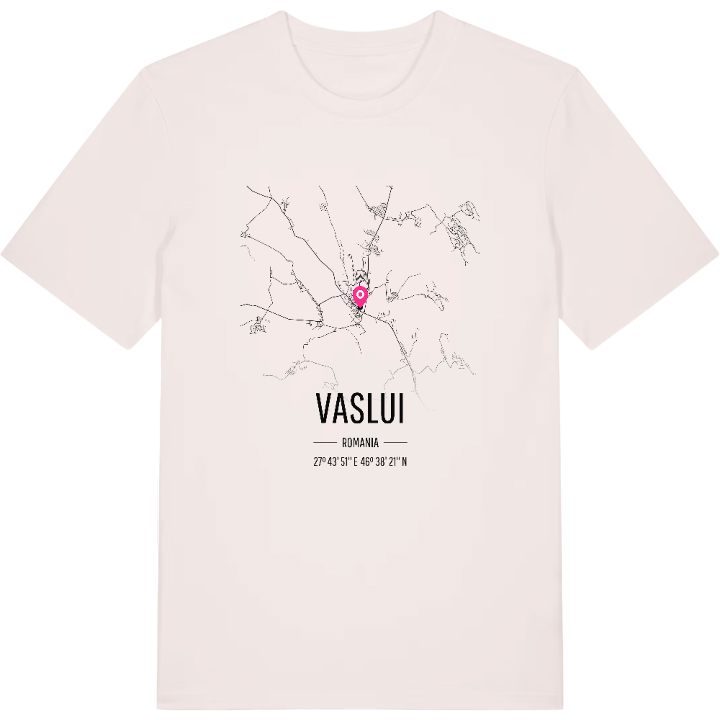 Vaslui kort T-shirt – t-shirt fra PinShirt