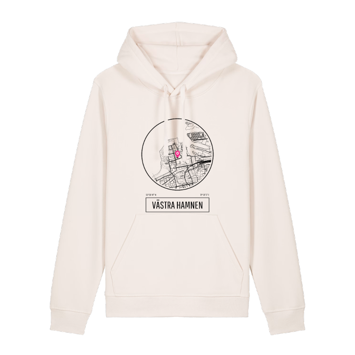 Västra Hamnen hættetrøje – hættetrøje fra PinShirt