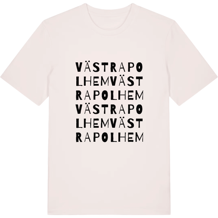 Västra Polhem ordleg T-shirt – t-shirt fra PinShirt