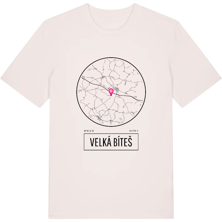 Velká Bíteš T-shirt – t-shirt fra PinShirt