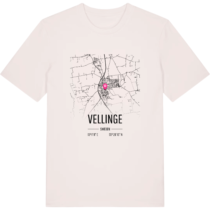 Vellinge kort T-shirt – t-shirt fra PinShirt