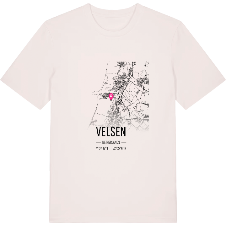 Velsen kort T-shirt – t-shirt fra PinShirt