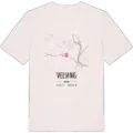 Velving kort T-shirt