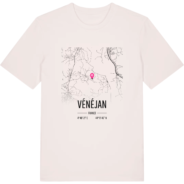 Vénéjan kort T-shirt – t-shirt fra PinShirt