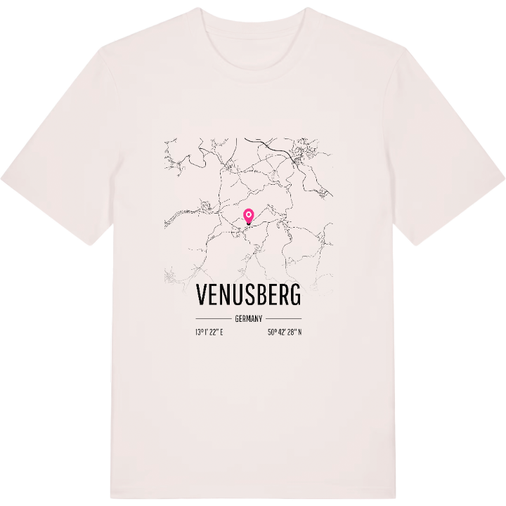 Venusberg kort T-shirt – t-shirt fra PinShirt
