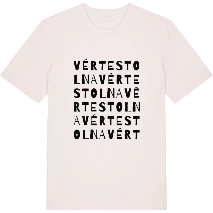 Vértestolna ordleg T-shirt – t-shirt fra PinShirt