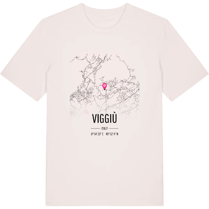 Viggiù kort T-shirt – t-shirt fra PinShirt