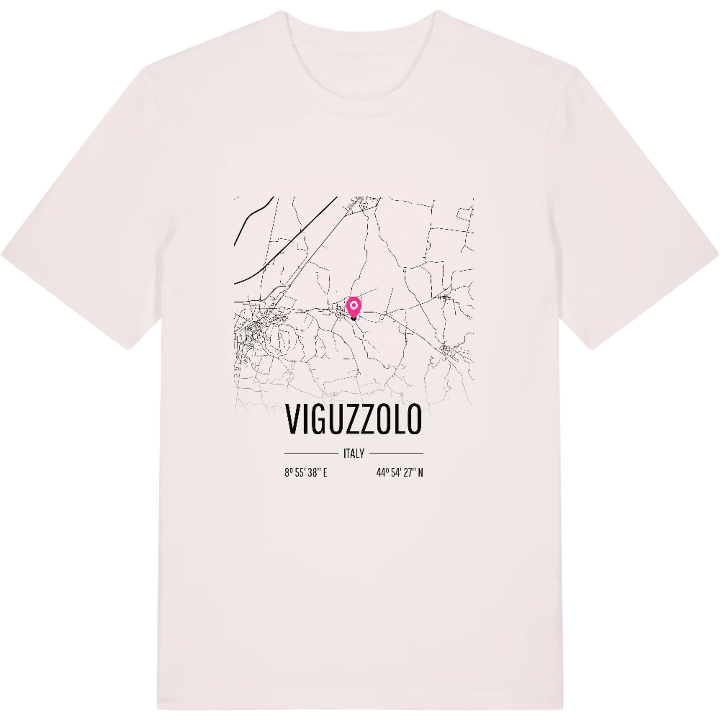 Viguzzolo kort T-shirt – t-shirt fra PinShirt