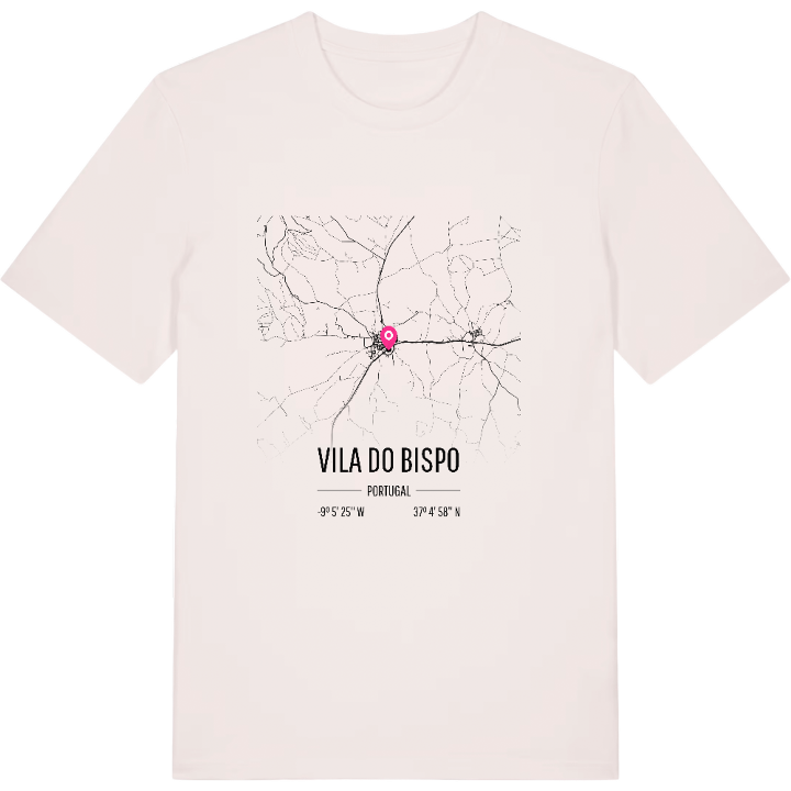 Vila do Bispo kort t-shirt – t-shirt fra PinShirt