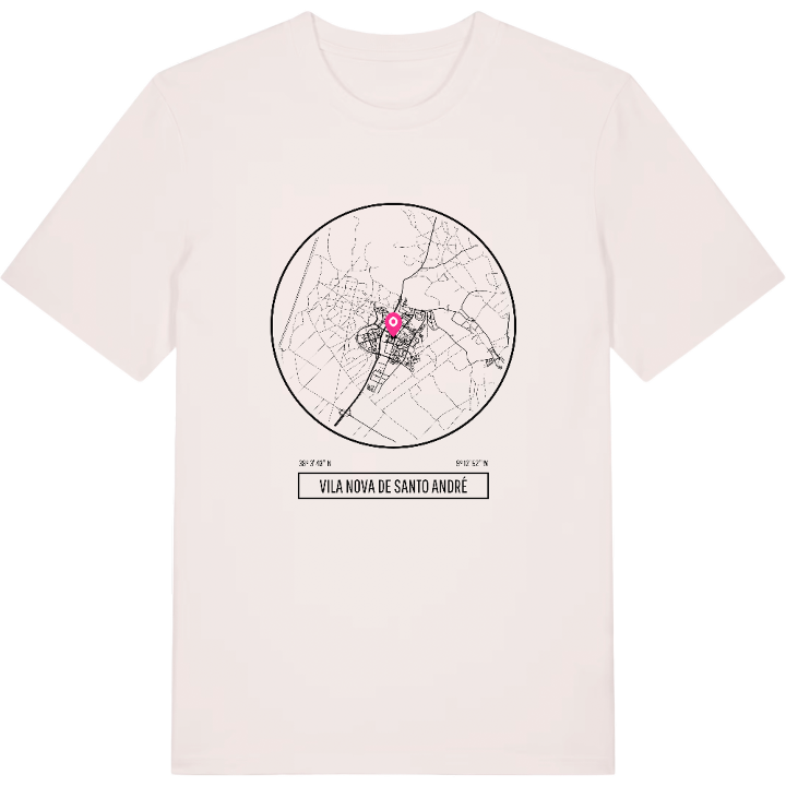 Vila Nova de Santo André T-shirt – t-shirt fra PinShirt