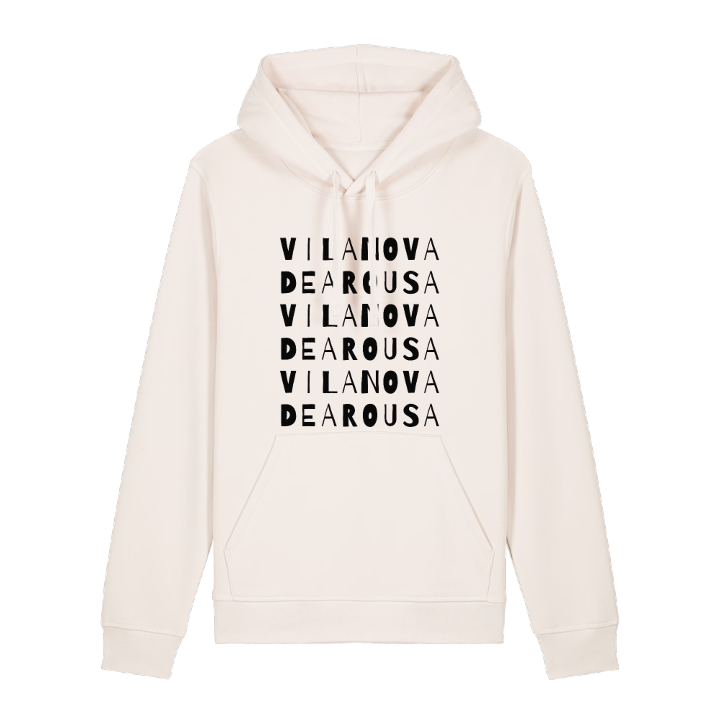 Vilanova de Arousa ordleg hættetrøje – hættetrøje fra PinShirt