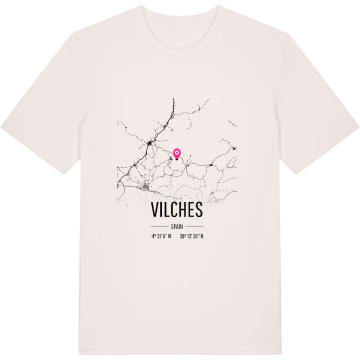 Vilches kort T-shirt – t-shirt fra PinShirt