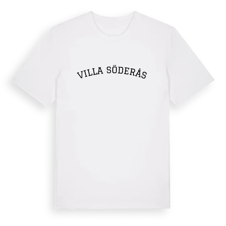 Villa Söderås böjd t-shirt – t-shirt fra PinShirt