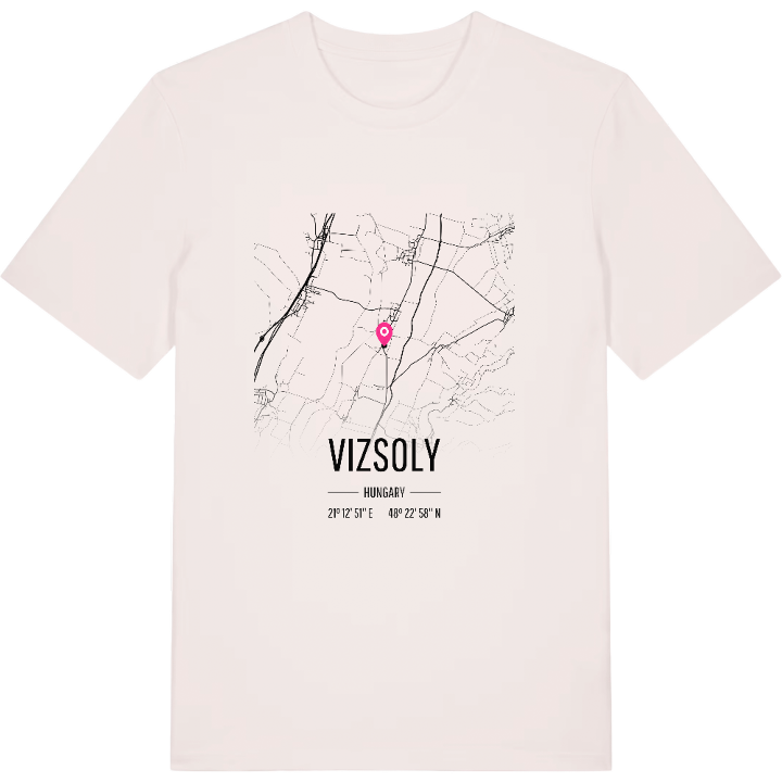Vizsoly kort T-shirt – t-shirt fra PinShirt