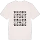Vrees ordleg T-shirt