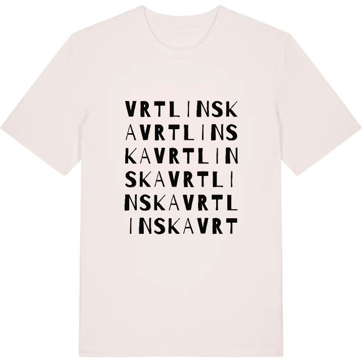 Vrtlinska ordleg T-shirt – t-shirt fra PinShirt