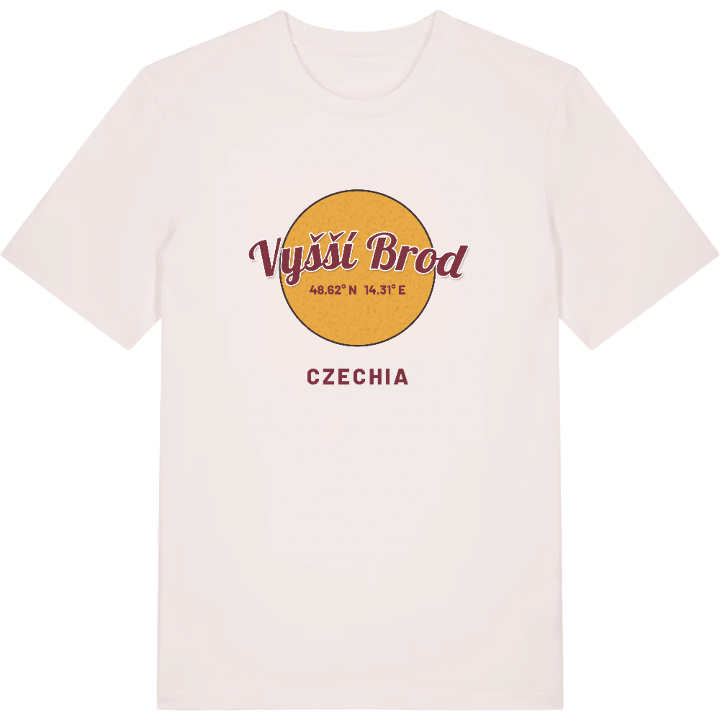 Vyšší Brod cirkel T-shirt – t-shirt fra PinShirt