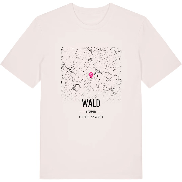 Wald kort T-shirt – t-shirt fra PinShirt