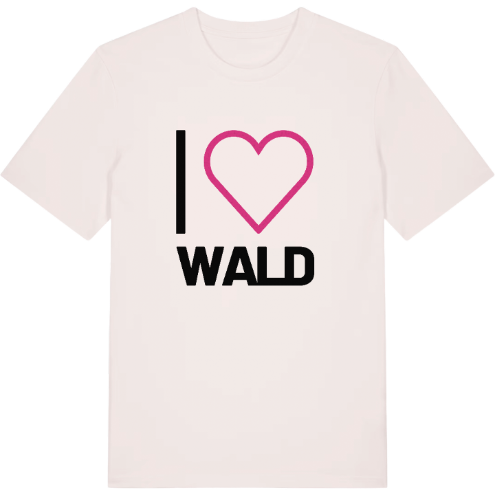 Jeg elsker Wald T-shirt stort tryk – t-shirt fra PinShirt