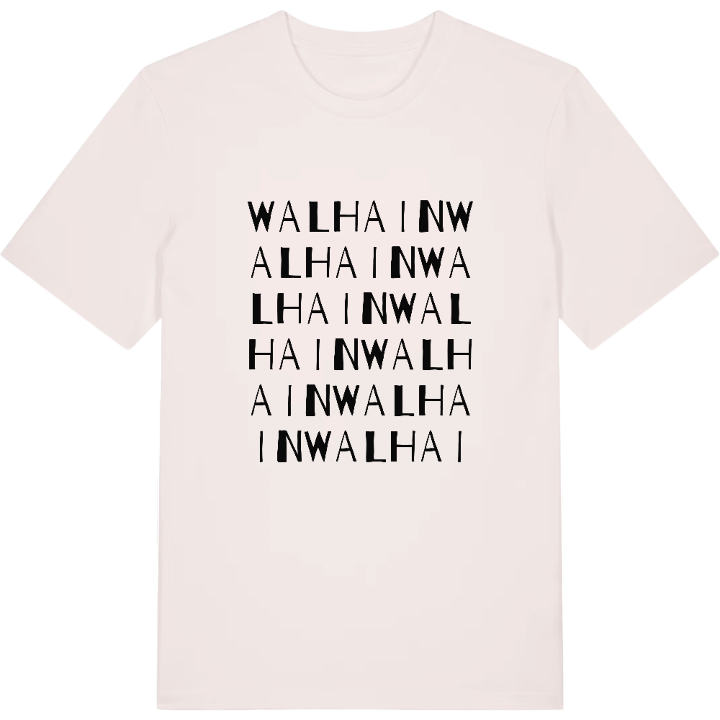 Walhain ordleg T-shirt – t-shirt fra PinShirt