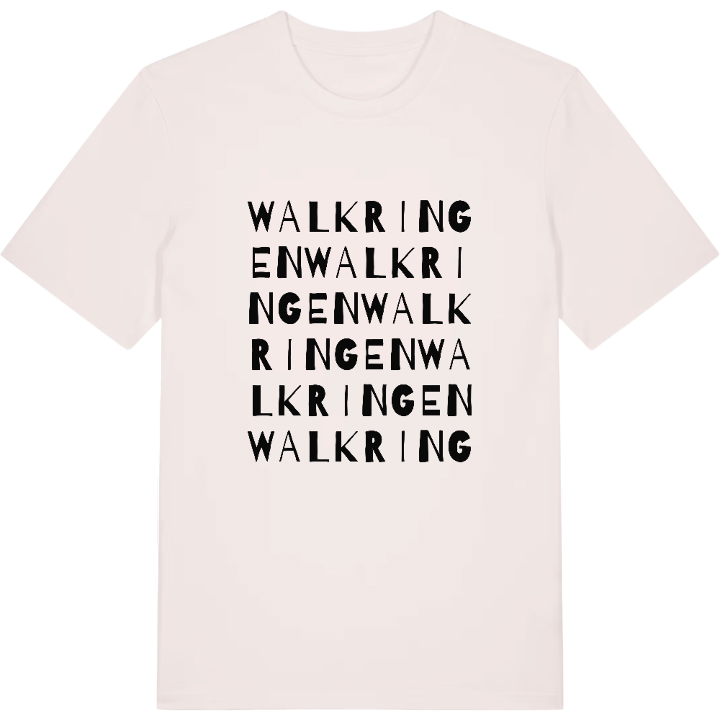 Walkringen ordleg T-shirt – t-shirt fra PinShirt