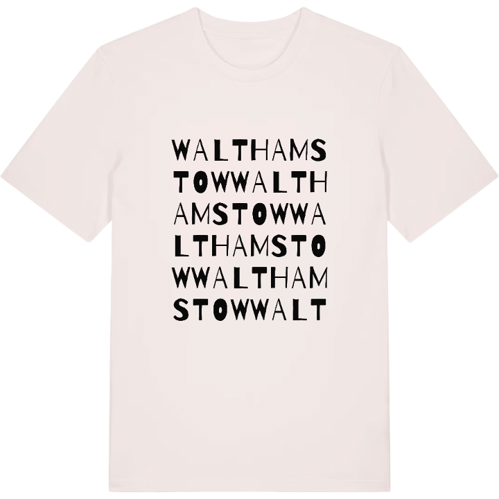 Walthamstow ordleg T-shirt – t-shirt fra PinShirt
