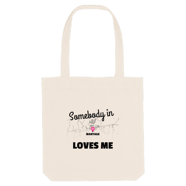 Nogen i Wantage elsker mig mulepose – mulepose fra PinShirt