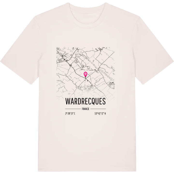 Wardrecques kort T-shirt – t-shirt fra PinShirt