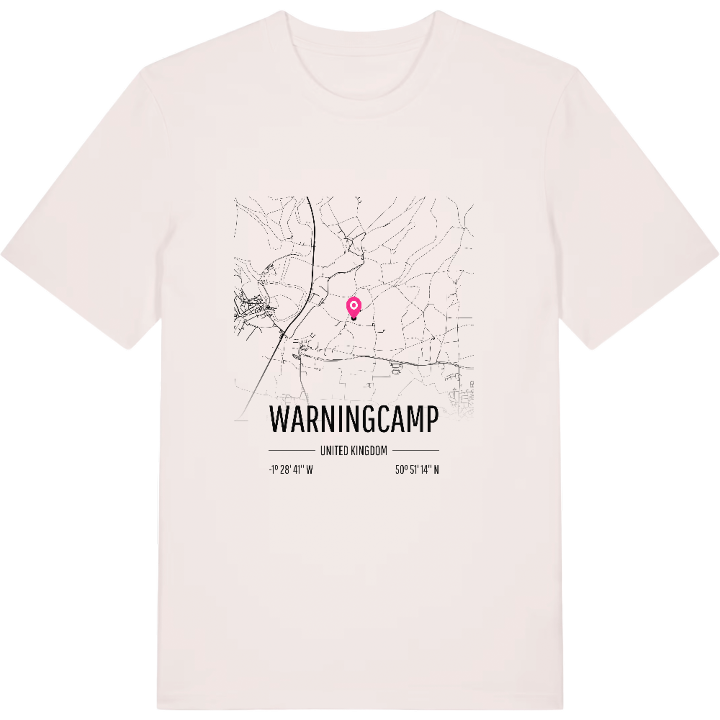Warningcamp kort T-shirt – t-shirt fra PinShirt