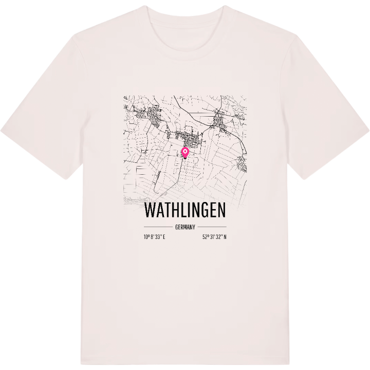 Wathlingen kort T-shirt – t-shirt fra PinShirt