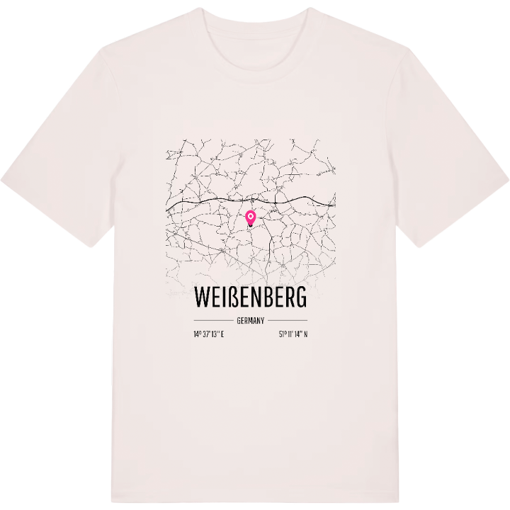 Weißenberg kort T-shirt – t-shirt fra PinShirt