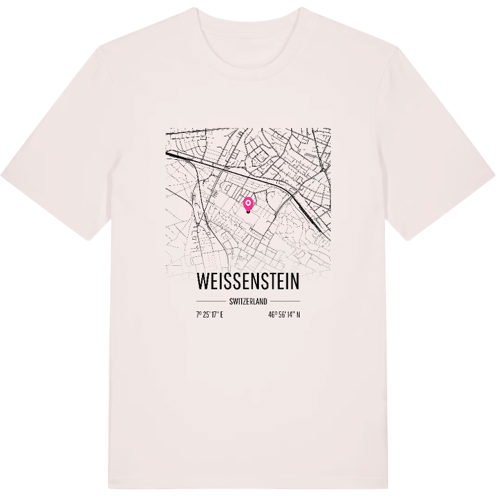 Weissenstein kort T-shirt – t-shirt fra PinShirt