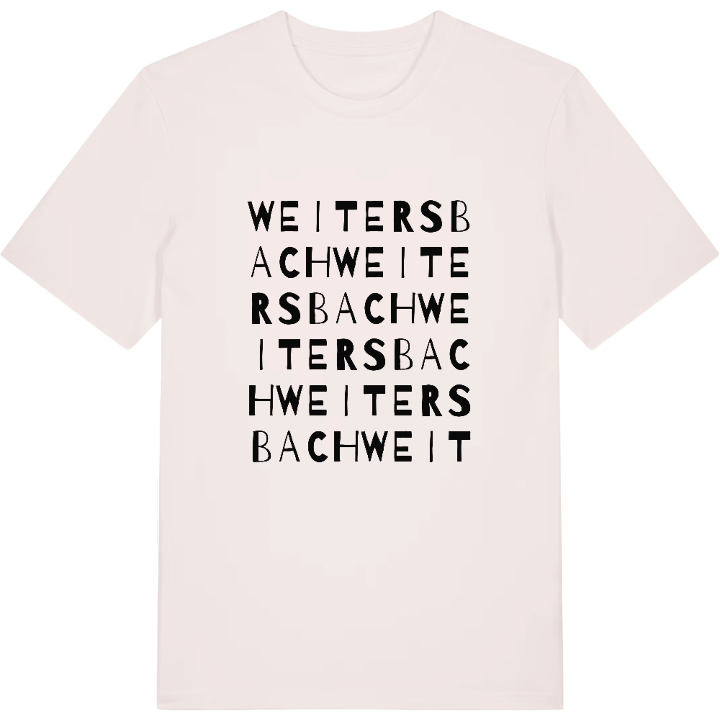 Weitersbach ordleg T-shirt – t-shirt fra PinShirt