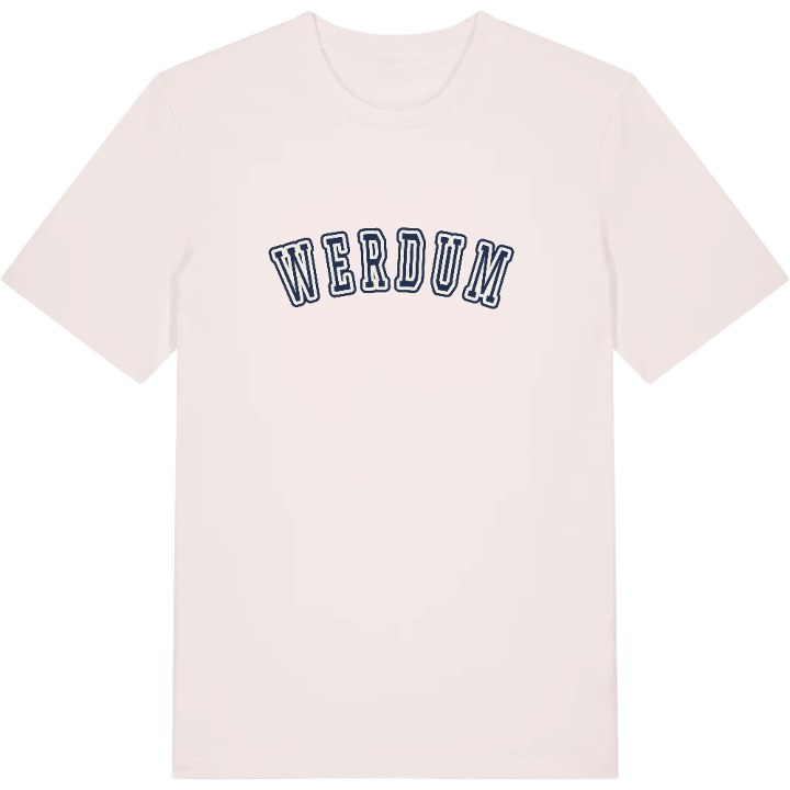 Werdum college T-shirt – t-shirt fra PinShirt