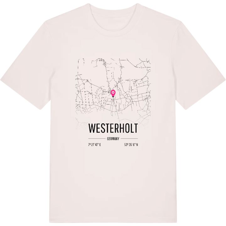 Westerholt kort T-shirt – t-shirt fra PinShirt