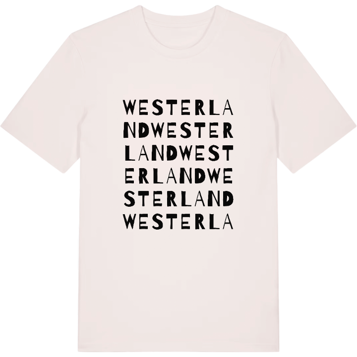 Westerland ordleg T-shirt – t-shirt fra PinShirt