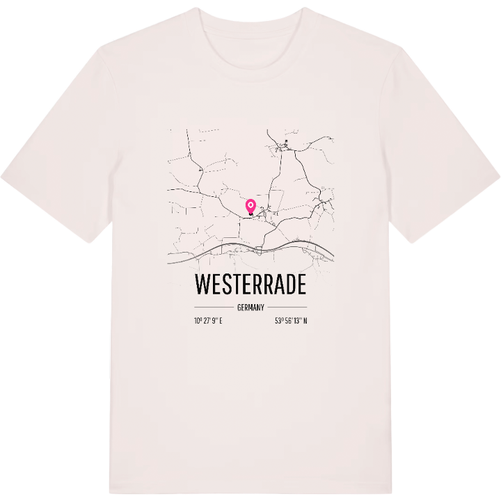 Westerrade kort T-shirt – t-shirt fra PinShirt