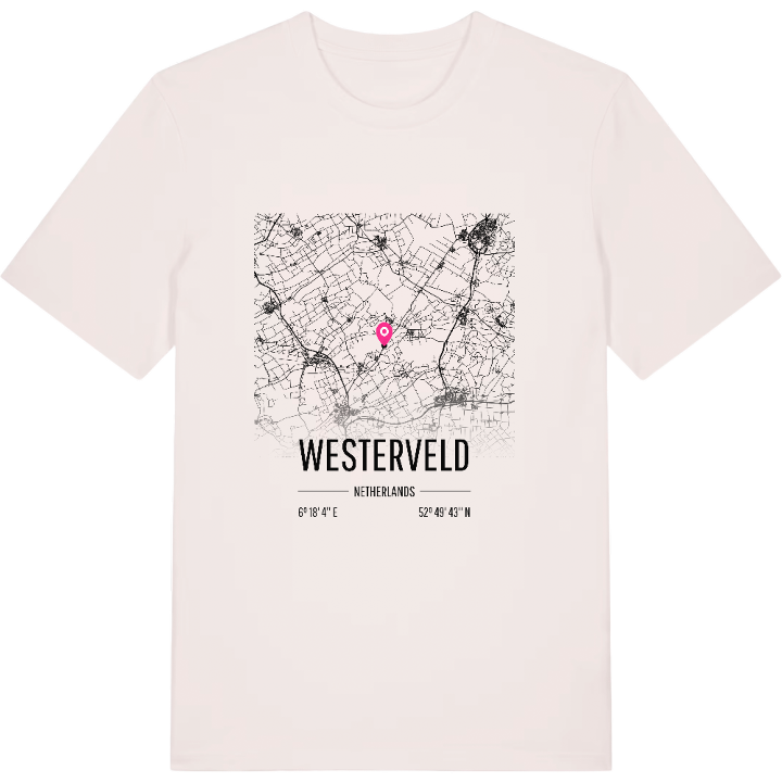 Westerveld kort T-shirt – t-shirt fra PinShirt