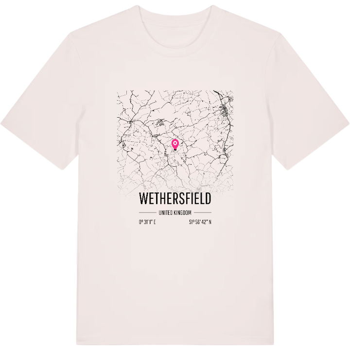 Wethersfield kort T-shirt – t-shirt fra PinShirt