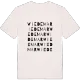 Wiedemar ordleg T-shirt