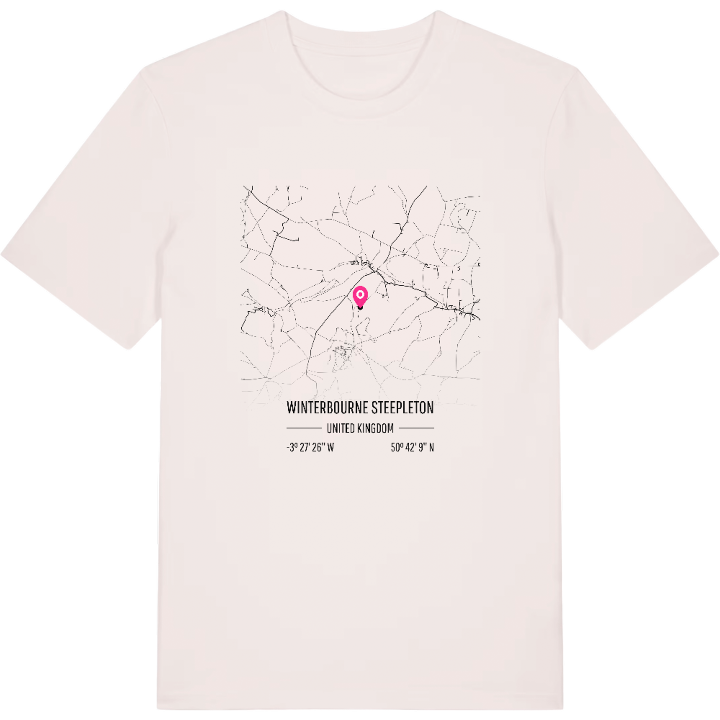 Winterbourne Steepleton kort T-shirt – t-shirt fra PinShirt