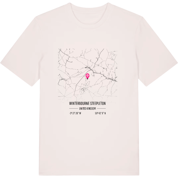 Winterbourne Steepleton kort T-shirt – t-shirt fra PinShirt