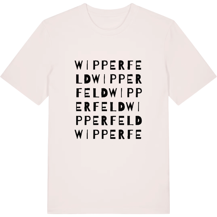 Wipperfeld ordleg T-shirt – t-shirt fra PinShirt